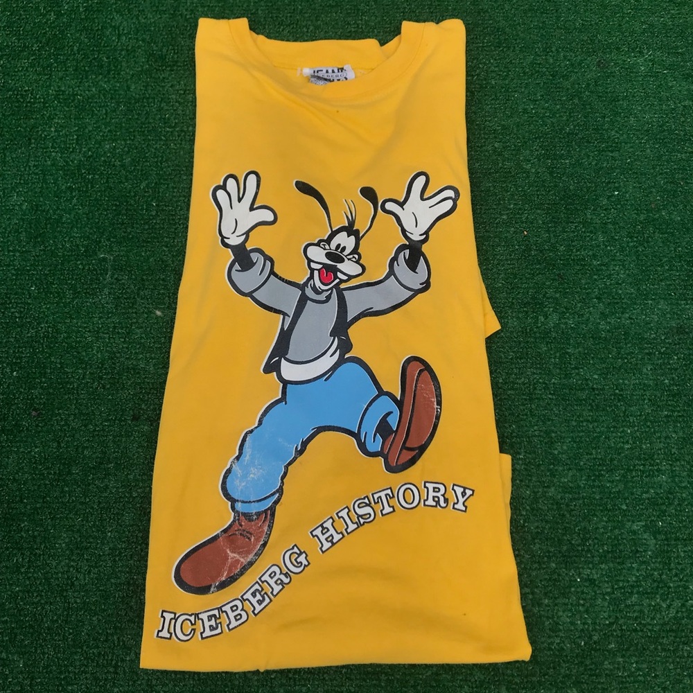 Vintage Iceberg Jeans  History Goofy Tee. XXL.